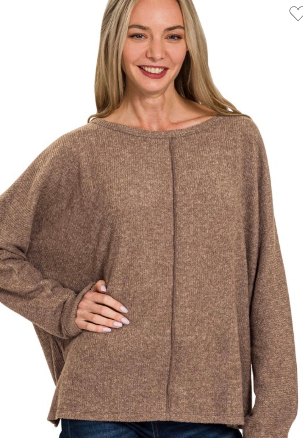 Katie Dolman Sweater Brown