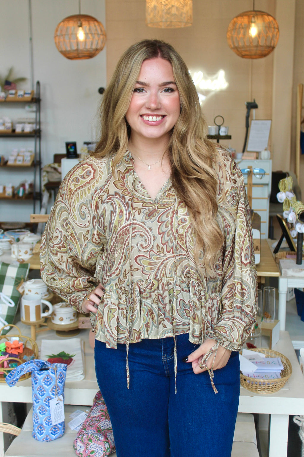 Fall Dust Doll Blouse