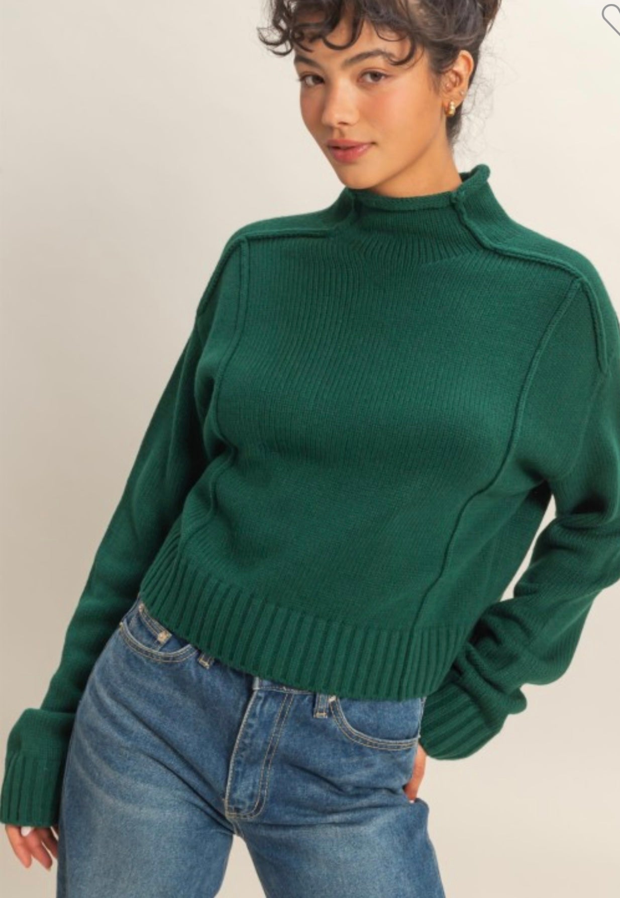 Holiday Cheer Sweater Green