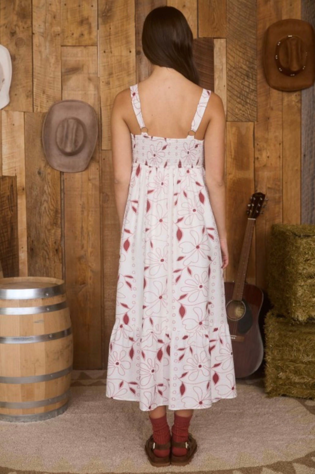 Take Me Away Dress Red