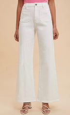 White Denim Jeans