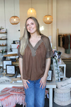 Kenzie Top Chocolate