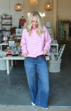 Sunset Chaser Cardigan Pink