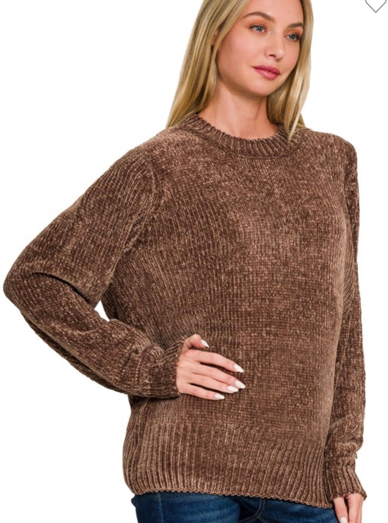 Winter Storm Sweater Brown