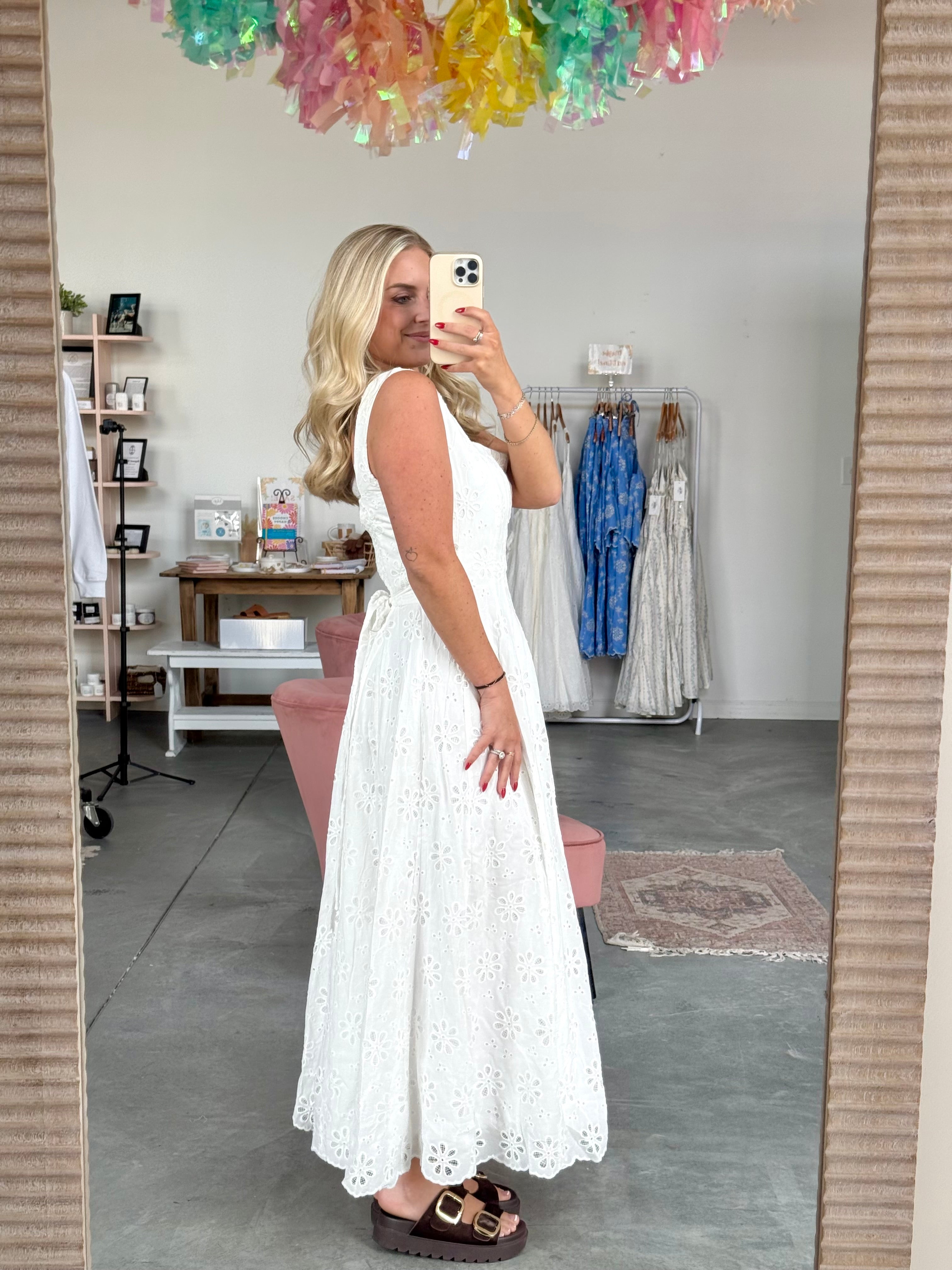 Cabo Midi Lace Dress