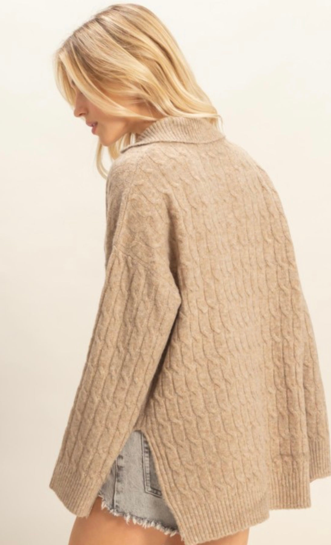 Cozy Nights Sweater Mocha
