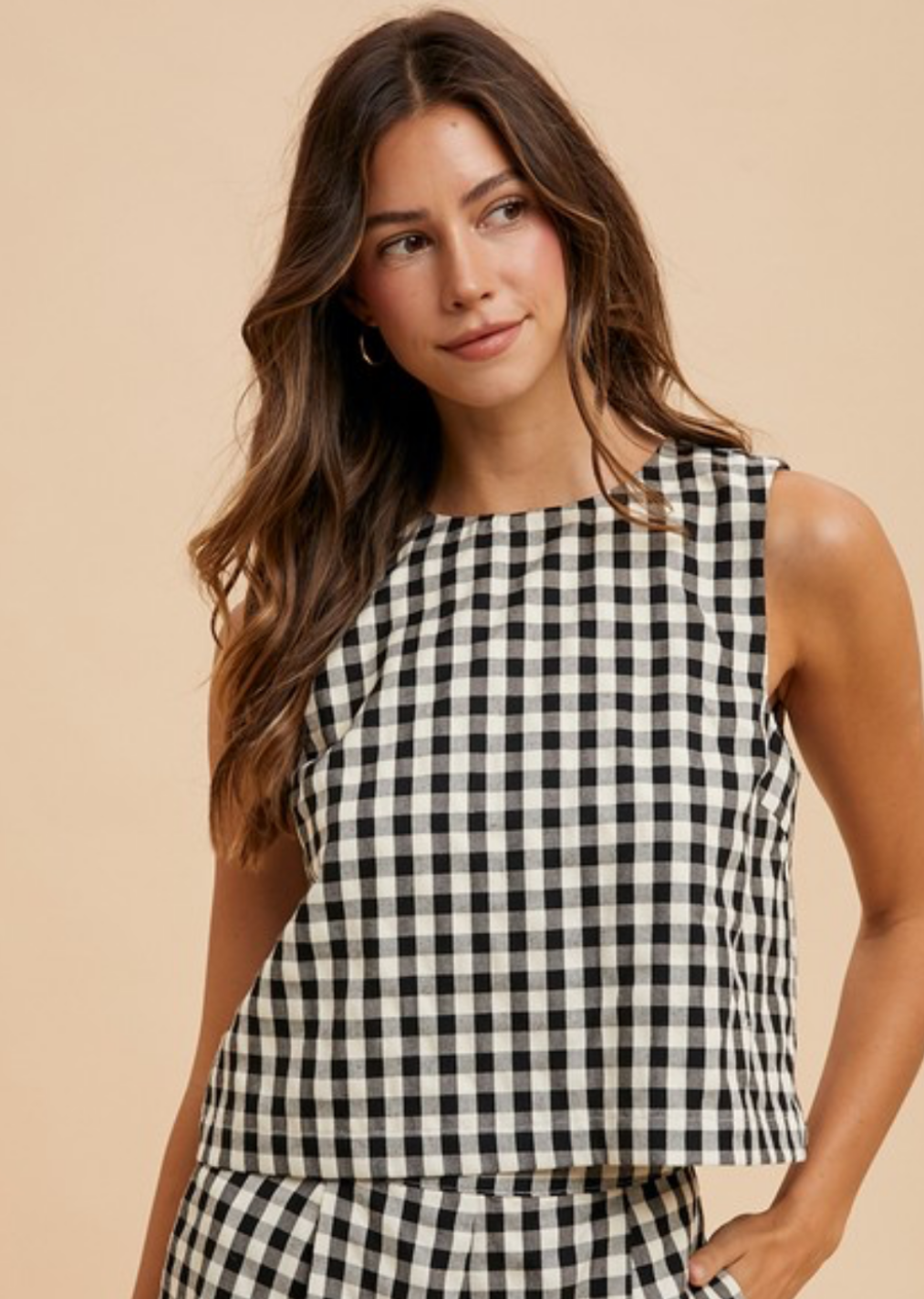 Cinceya Gingham Top