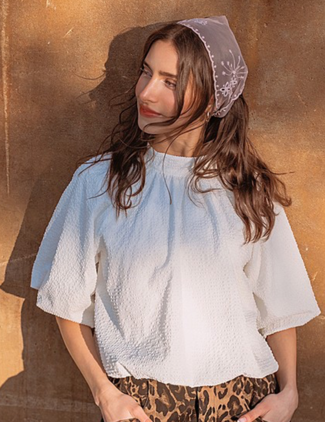 Cinceya Bow Blouse