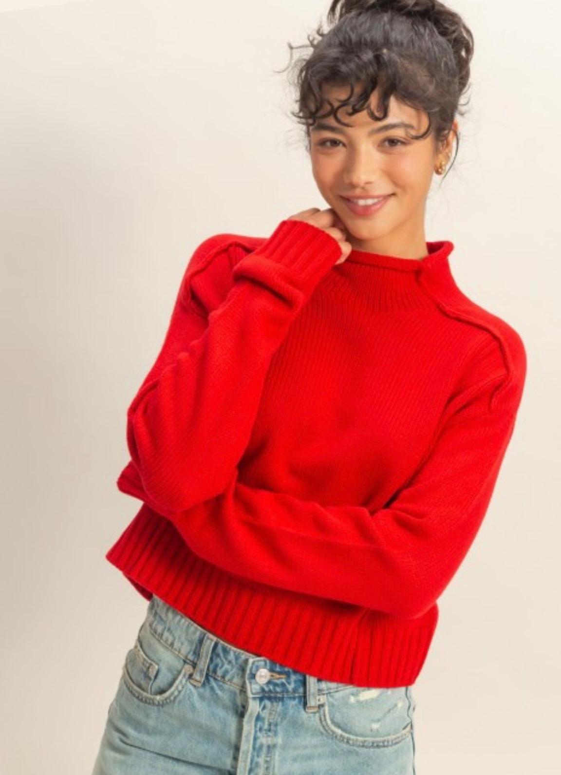 Holiday Cheer Sweater Red