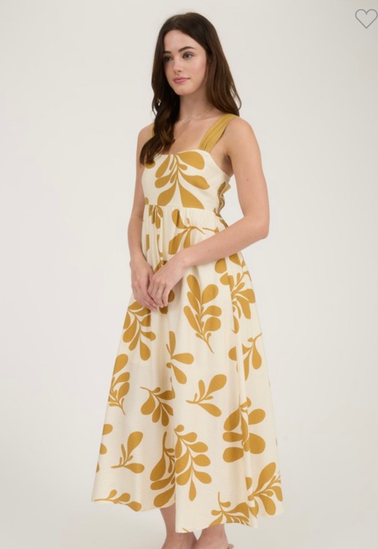 Annie Dress Mustard