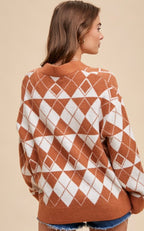 Cinnamon Latte Caridgan