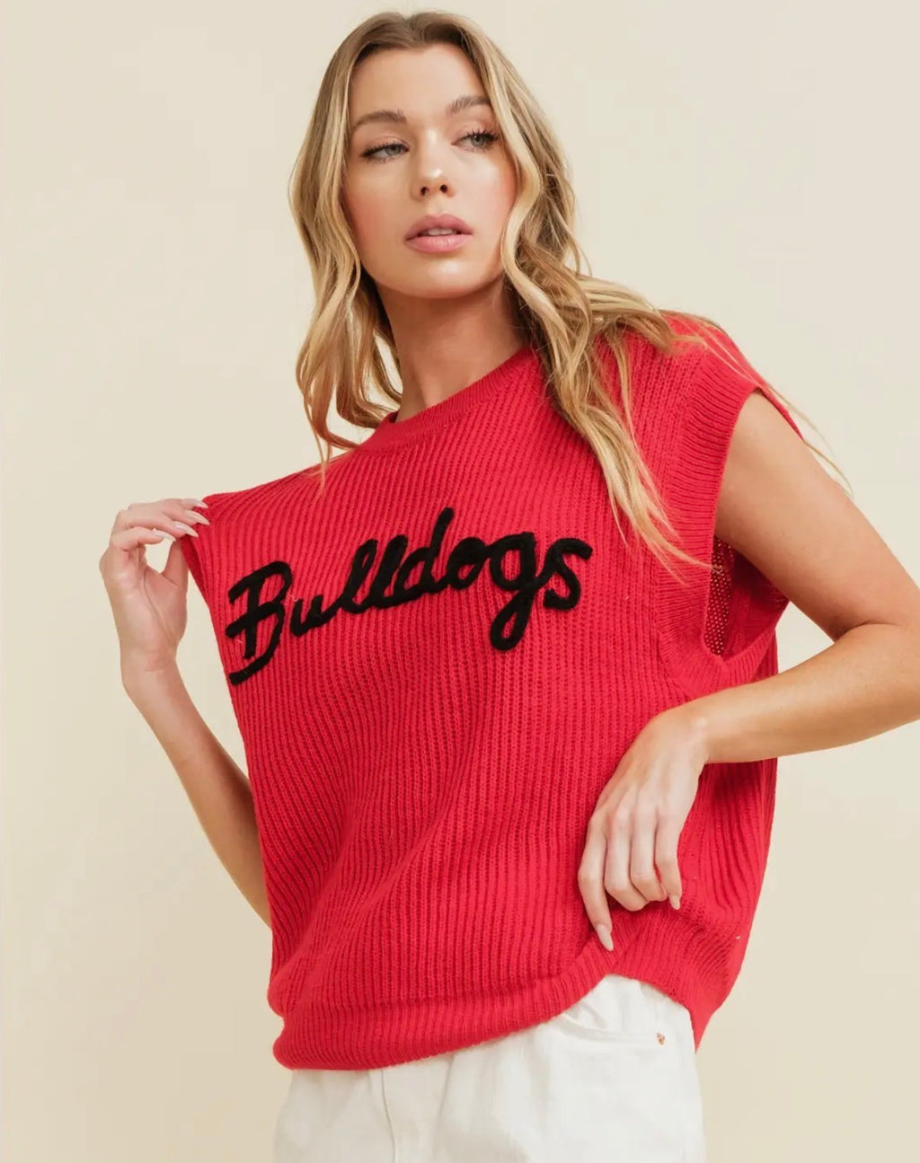Bulldog Win Sweater