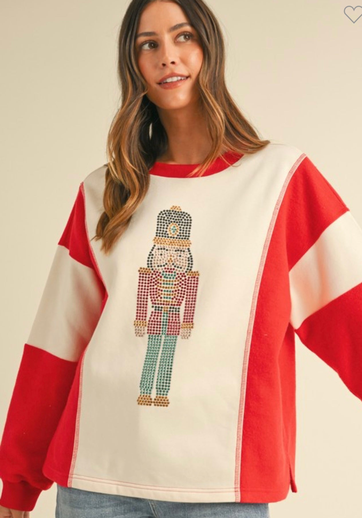 Nutcracker Terry Top