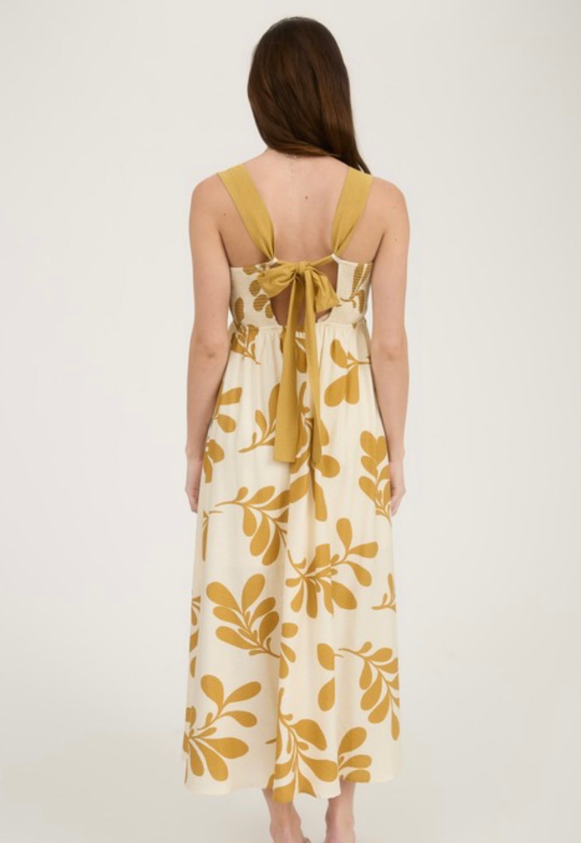 Annie Dress Mustard