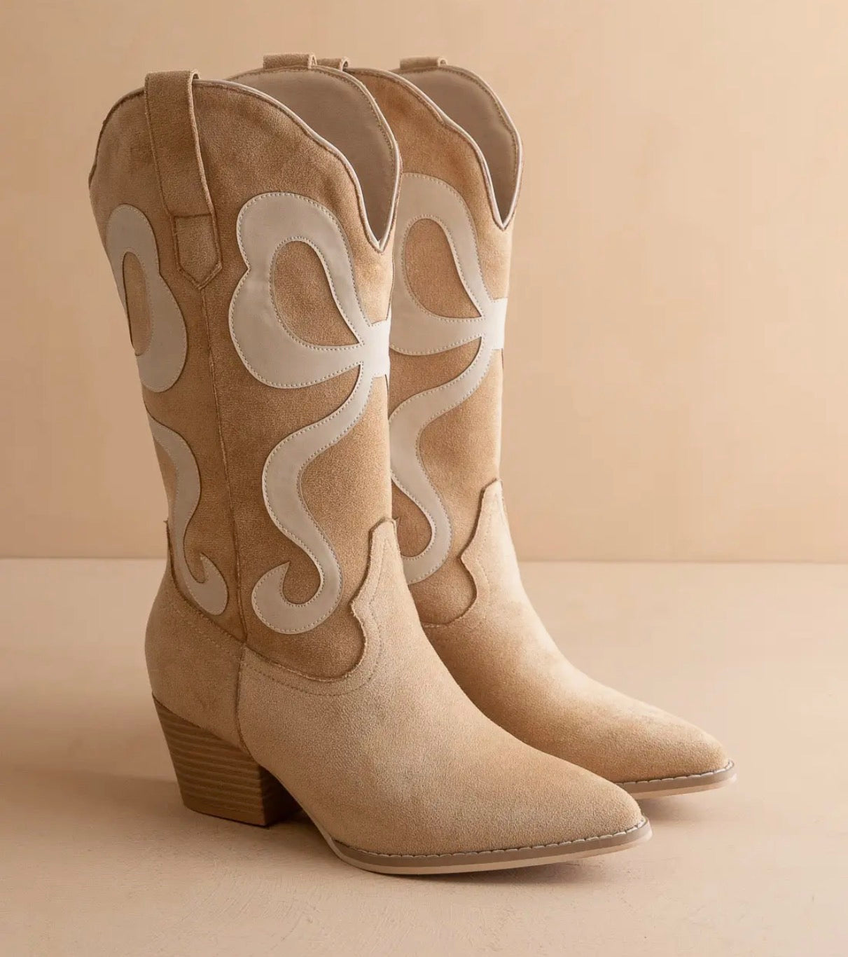 Bowie Almond Boots