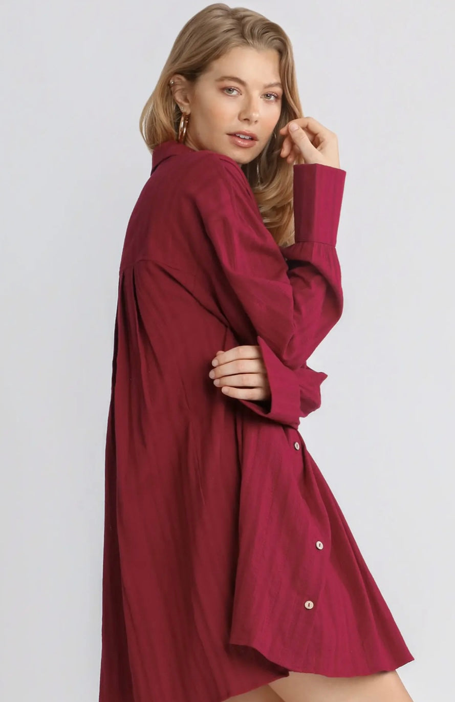 Crimson Moon Mini Dress