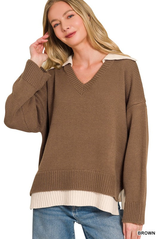 Mabel Sweater Brown