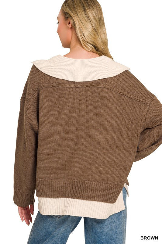 Mabel Sweater Brown