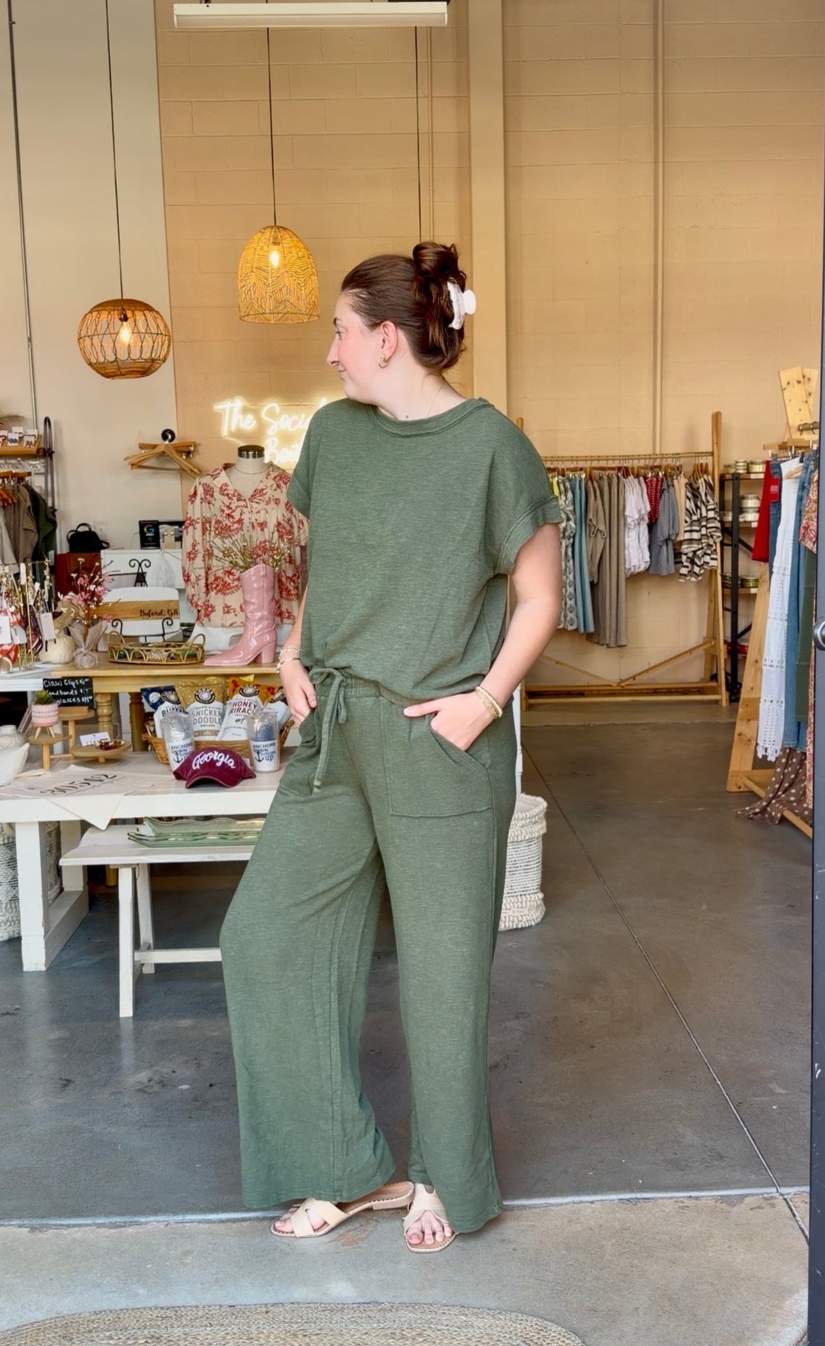 Maci Bottom Olive