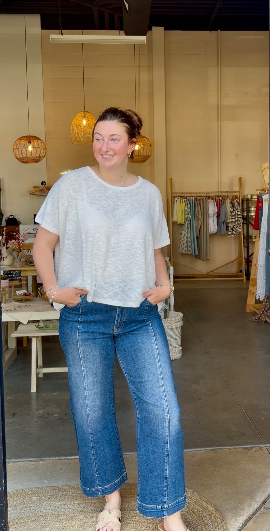 Hacci Top White