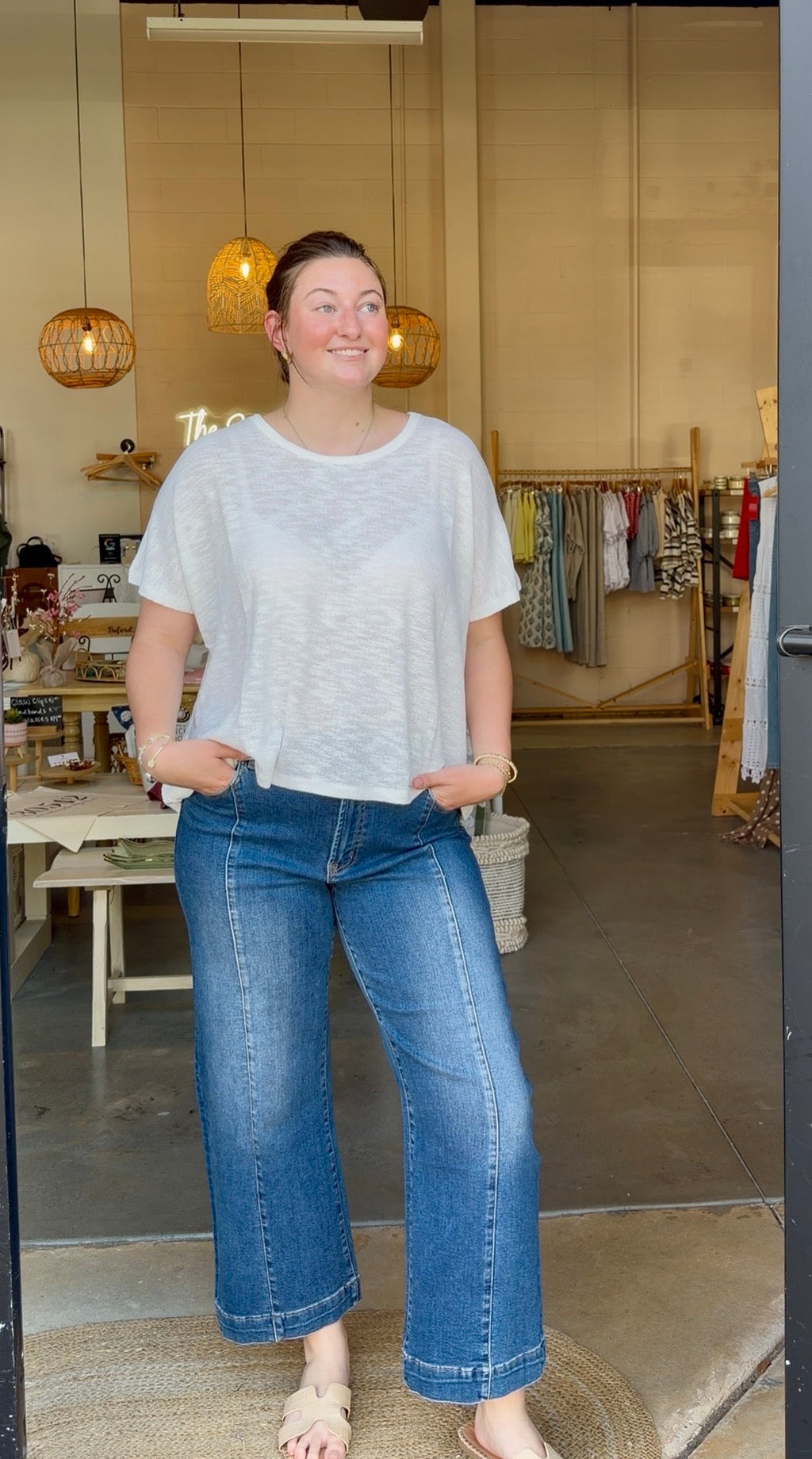 Hacci Top White