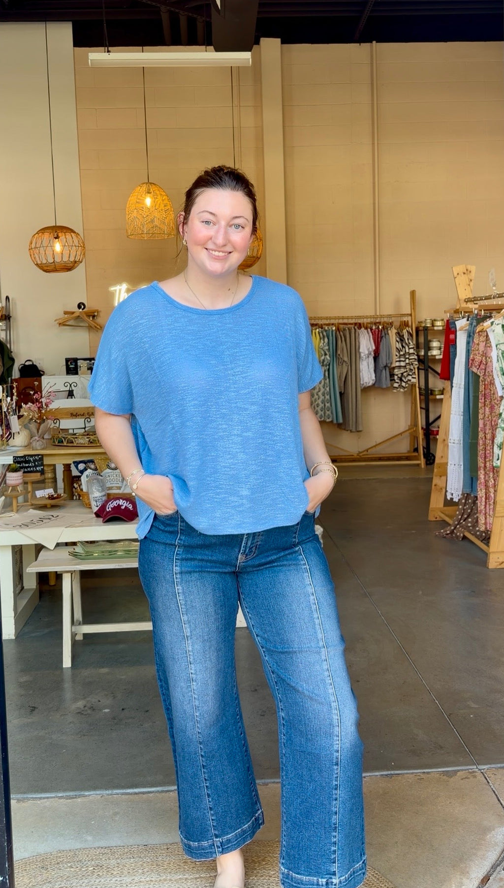 Hacci Top Blue