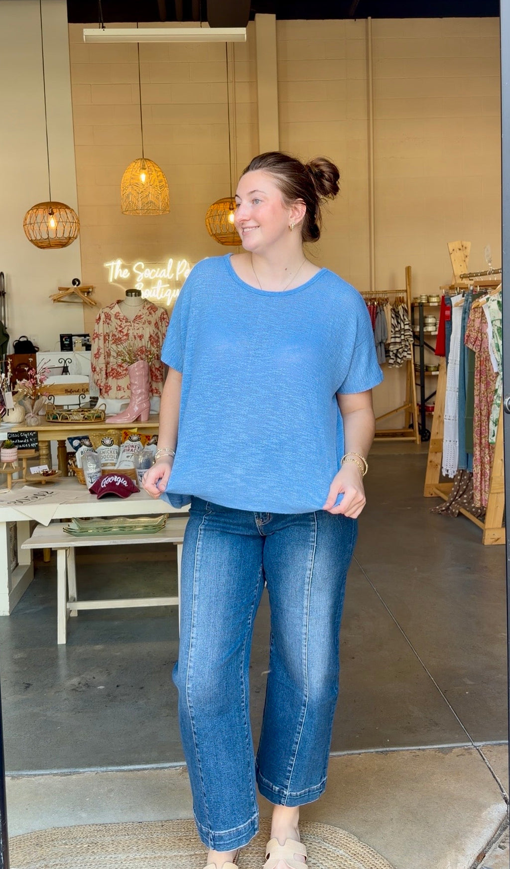 Hacci Top Blue