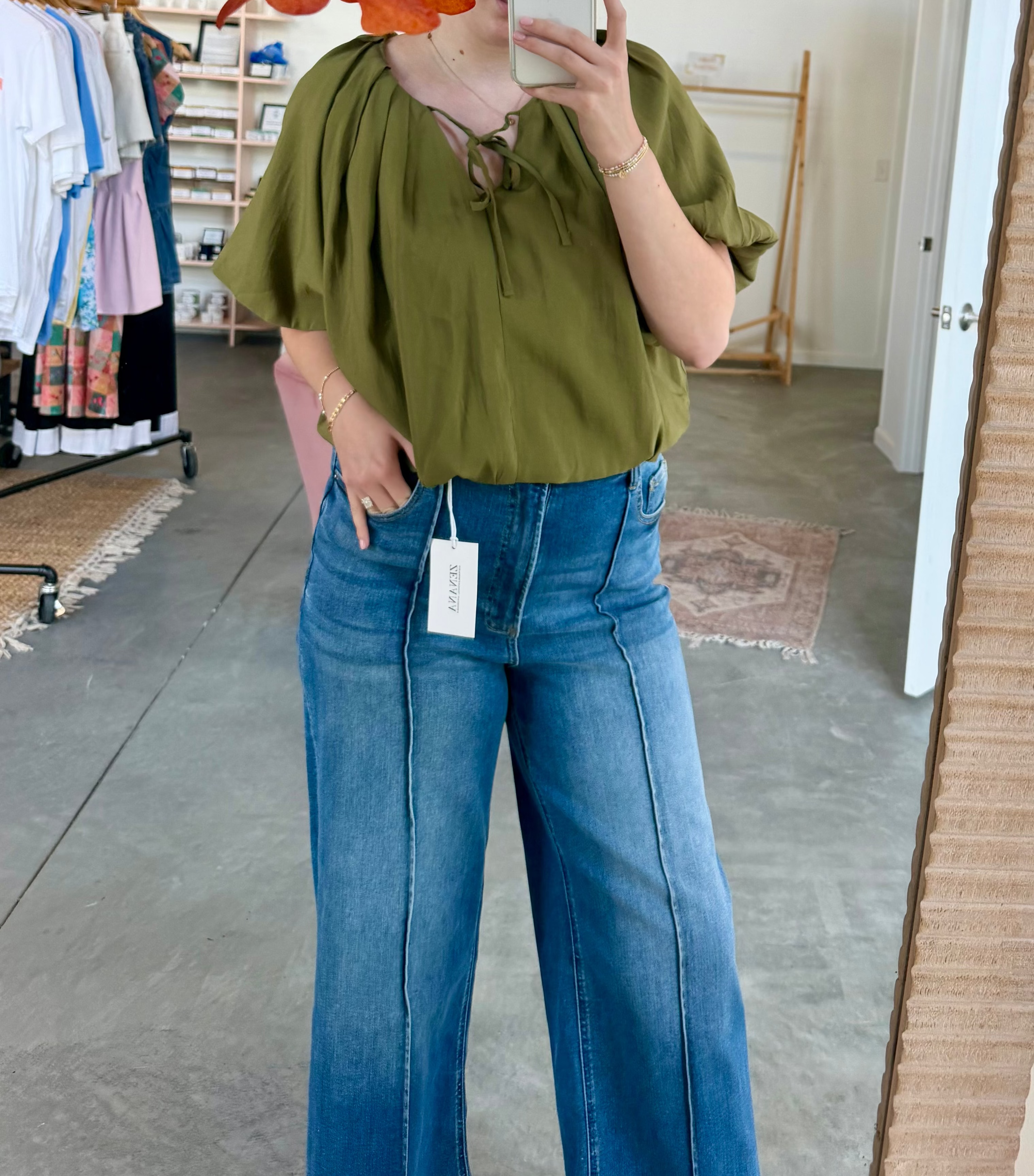 Leaves Falling Blouse