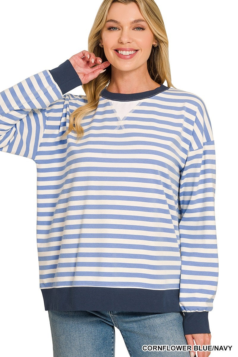 Tinsley Top - Blue/Navy
