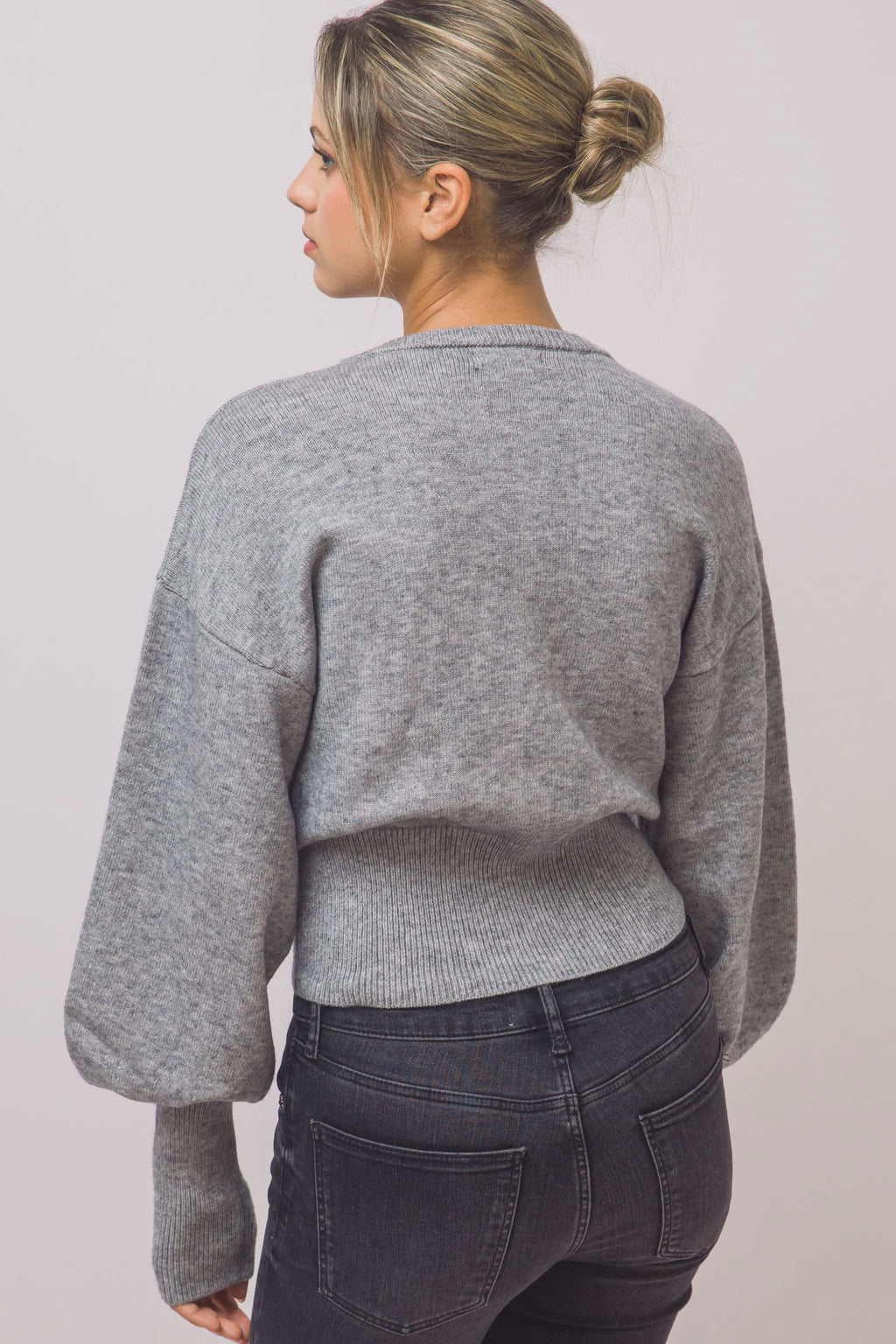 Avery Cardigan - Grey