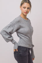 Avery Cardigan - Grey