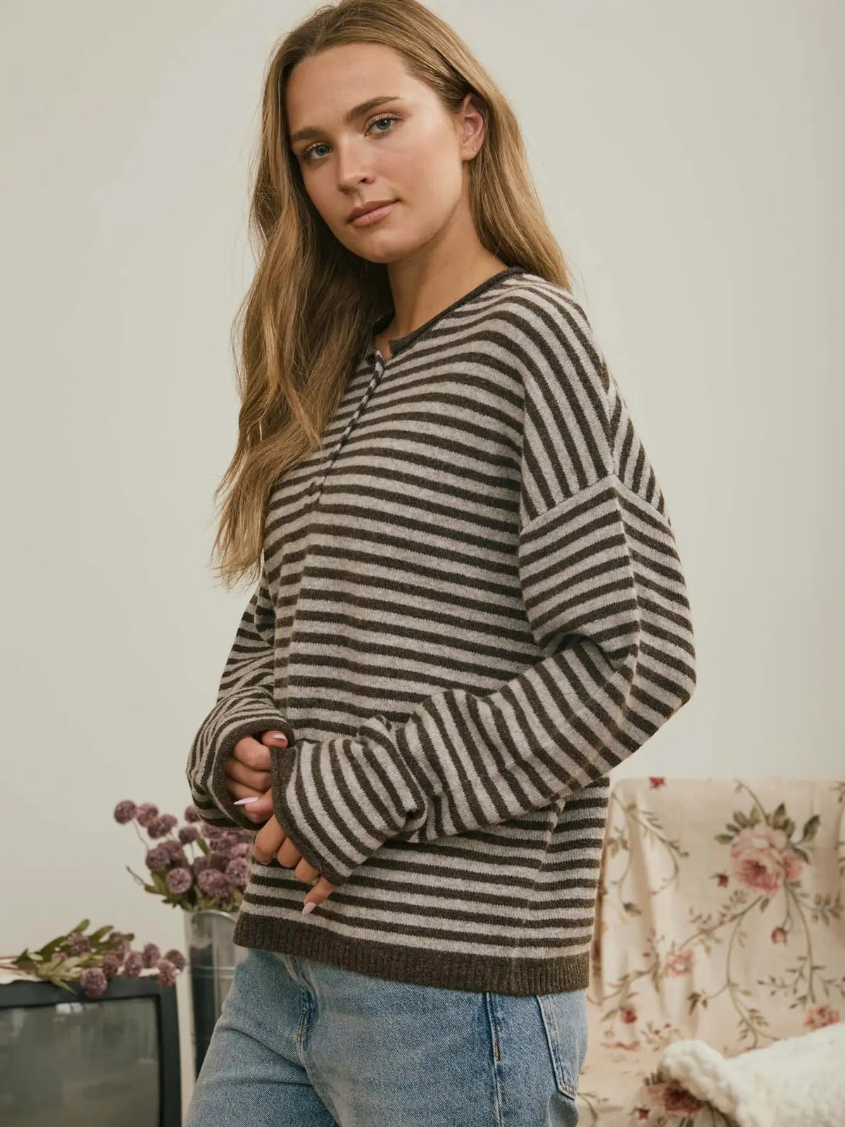 Riley Sweater - Brown