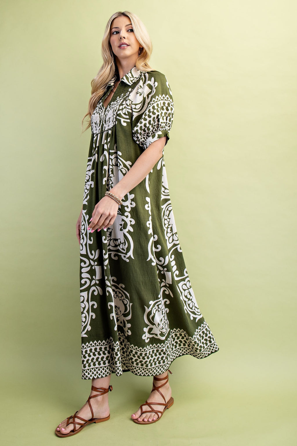 Olive Blossom Midi