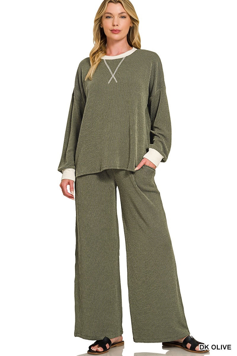 Emma Top Olive