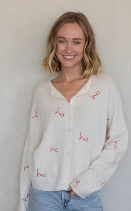 Ho Ho Cardigan Cream