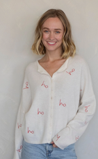 Ho Ho Cardigan Cream
