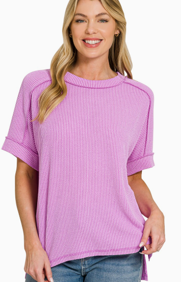 Just Relax Tee Violet