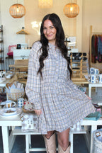 Perfect In Plaid Mini Dress