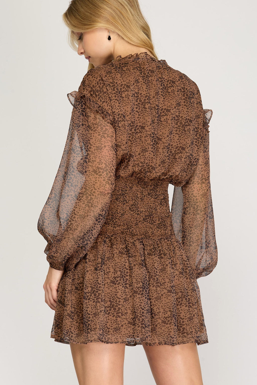 Iced Mocha Mini Dress