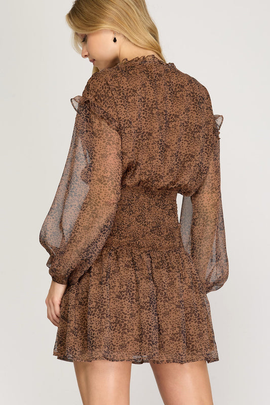 Iced Mocha Mini Dress