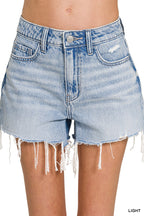 Kiley Distressed Shorts