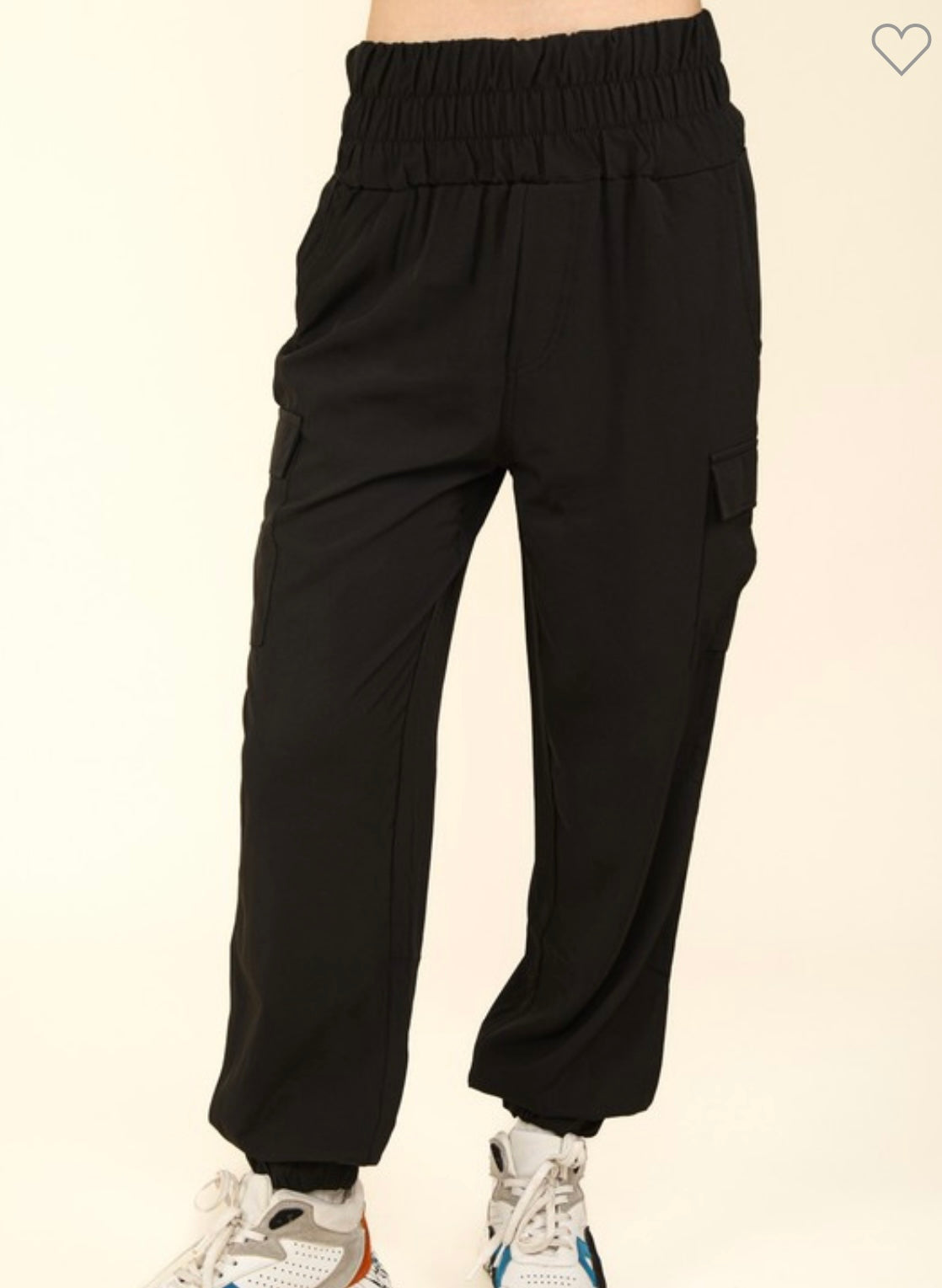 Allie Black Joggers