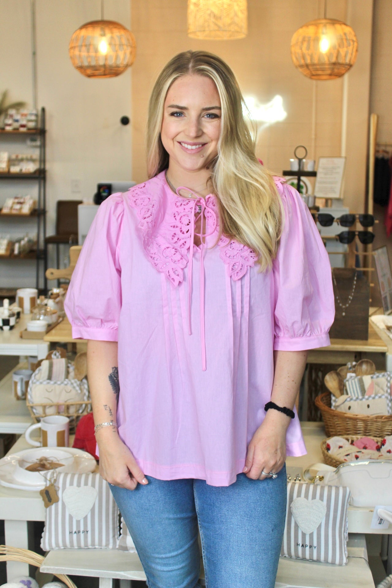 Pretty In Pink Top
