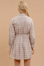 Perfect In Plaid Mini Dress