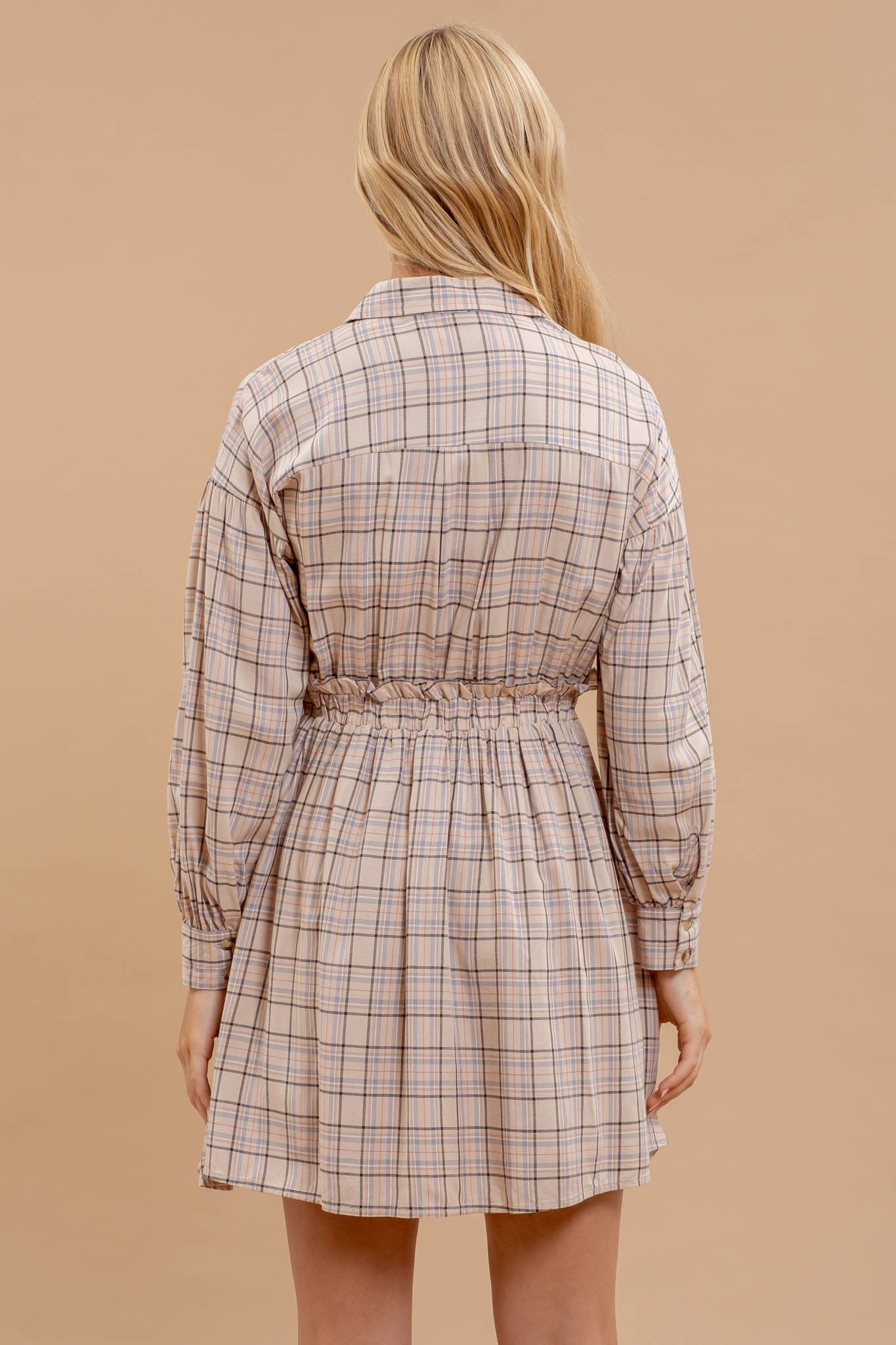 Perfect In Plaid Mini Dress