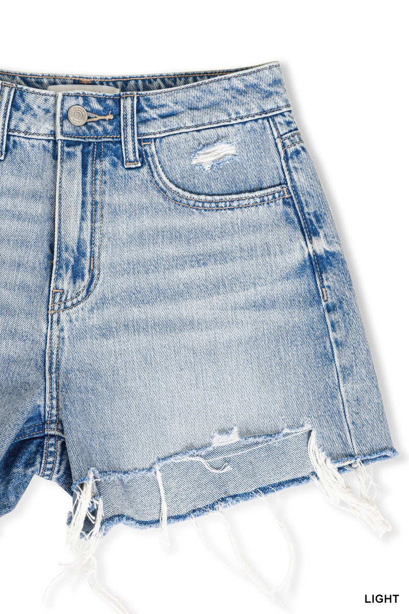 Kiley Distressed Shorts