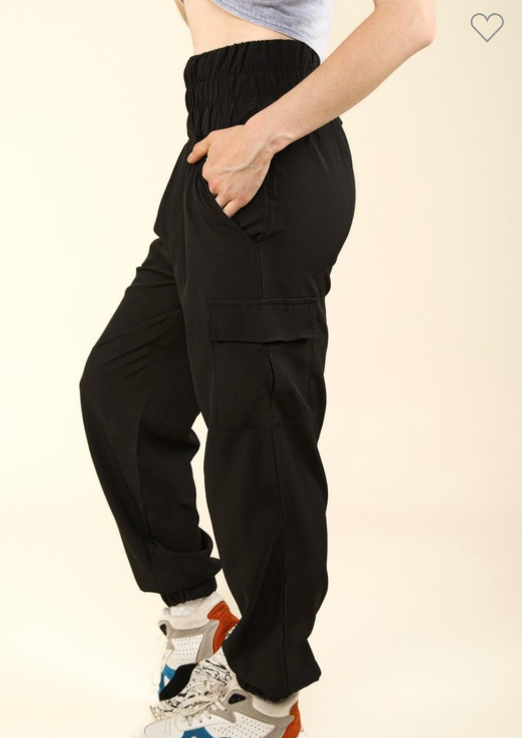 Allie Black Joggers