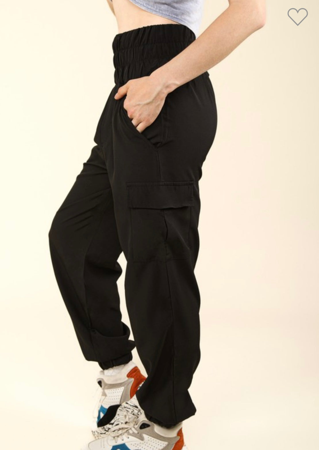 Allie Black Joggers