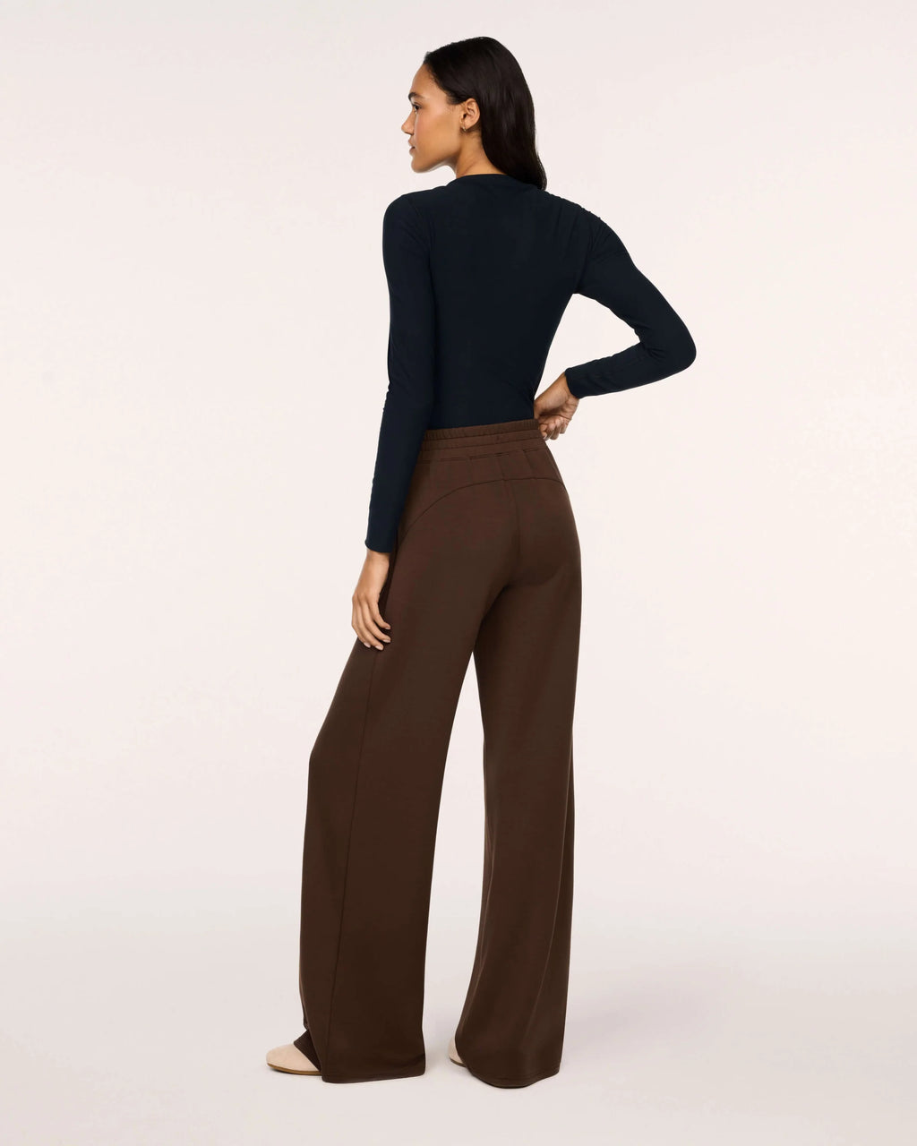 SPANX Wide Leg Pant - Umber Root