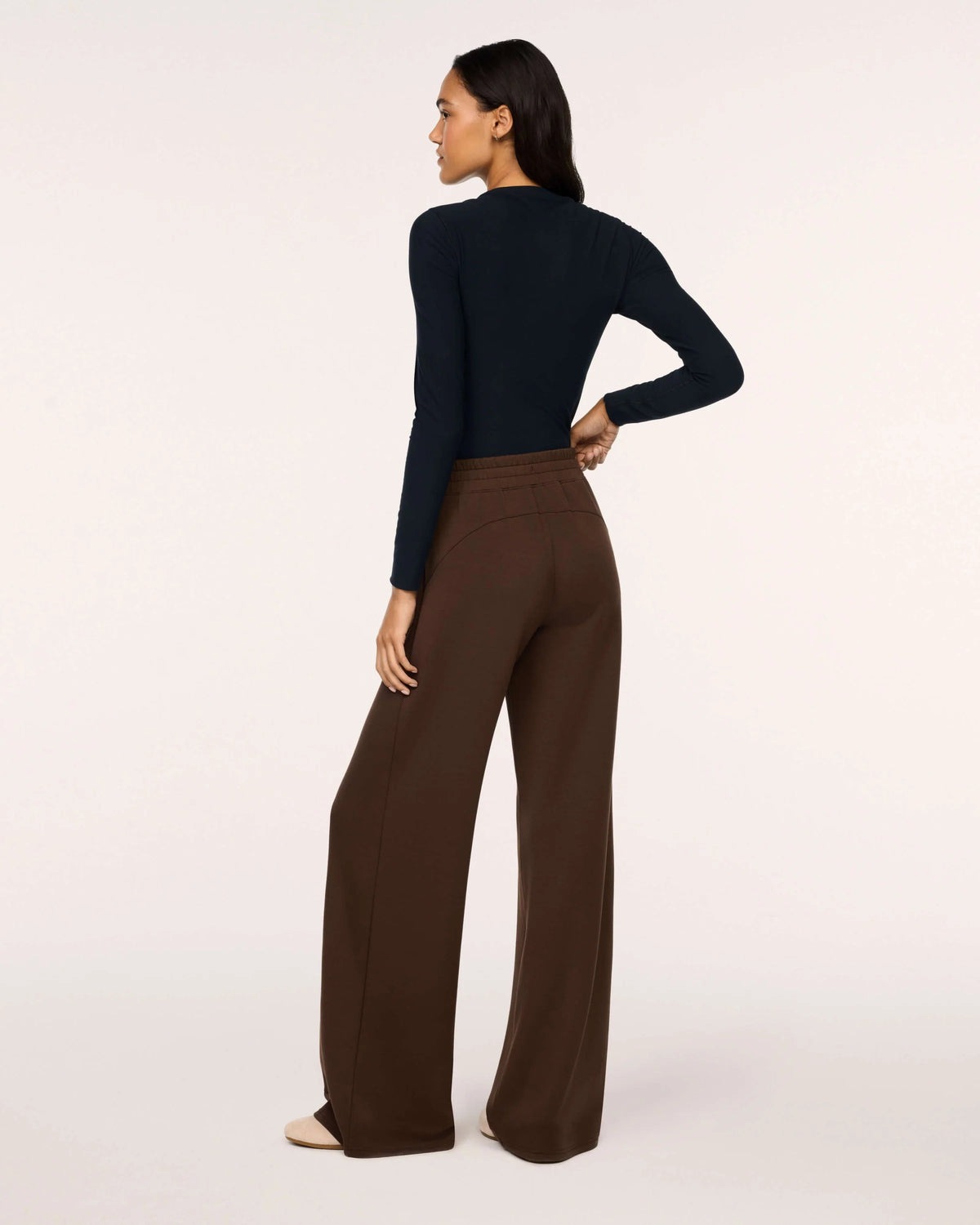 SPANX Wide Leg Pant - Umber Root